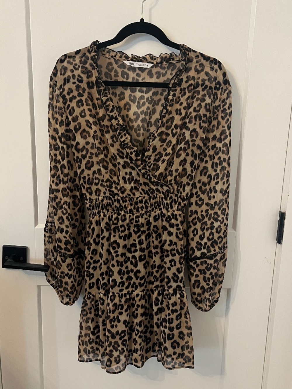 Zara Surplice Cinched Dress